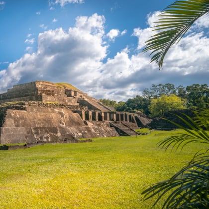 Mayan Pyramid of Tazumal, salvador