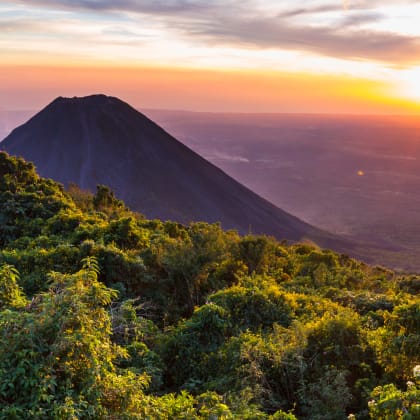 Volcano in Salvador