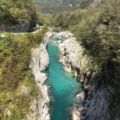 L'Isonzo, fleuve, Slovénie