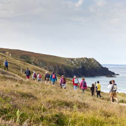 Randonnée Yoga sur la presqu'île de Crozon, Bretagne