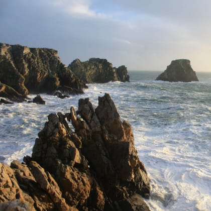Randonnée Yoga sur la presqu'île de Crozon, Bretagne