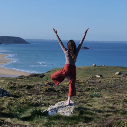 Randonnée Yoga sur la presqu'île de Crozon, Bretagne