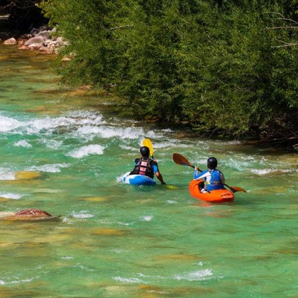 Kayak dans les gorges du Tarn
