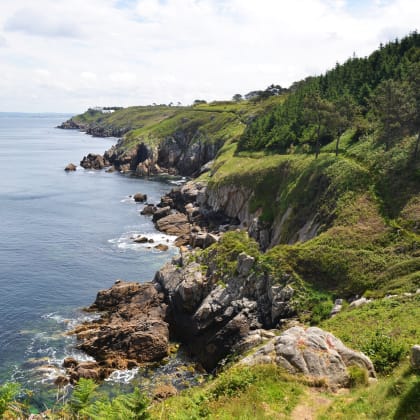 Sentier baie douarnenez, Bretagne