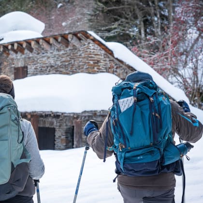 Salardu, Val d'Aran, Aragon, Hiver