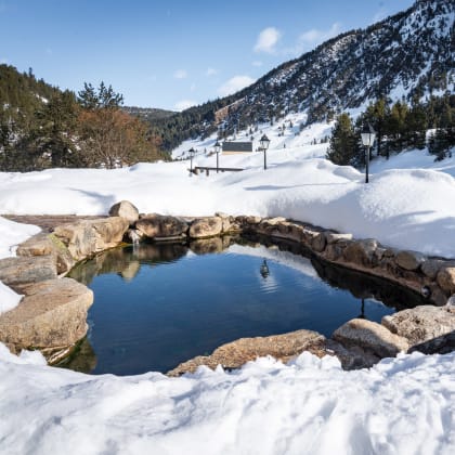 Salardu, Val d'Aran, Aragon, Hiver
