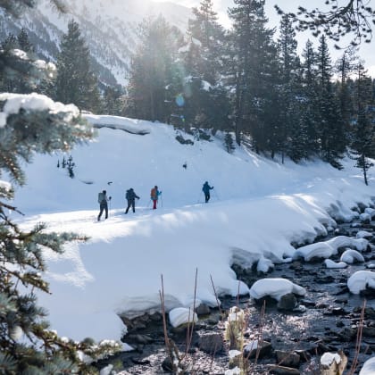 Salardu, Val d'Aran, Aragon, Hiver