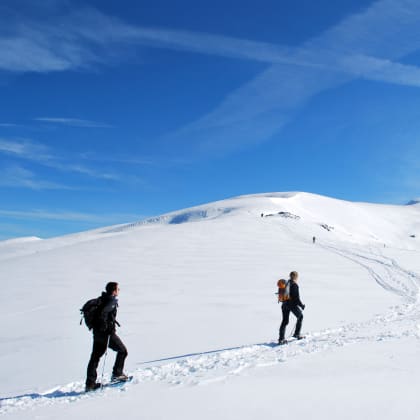 Promenade en raquettes en Ariège