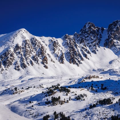 Pics d'Envalira en Hiver, Andorre