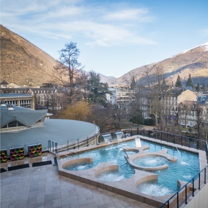 Thermes de Luchon, Hiver