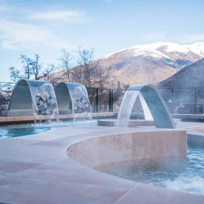Thermes de Luchon, Hiver