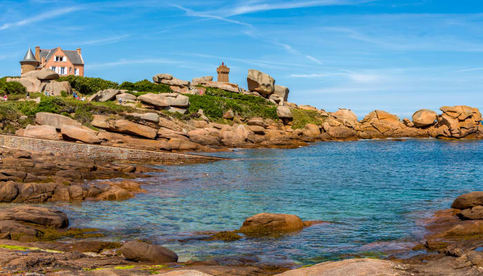 Côte de Granit Rose, Bretagne, France